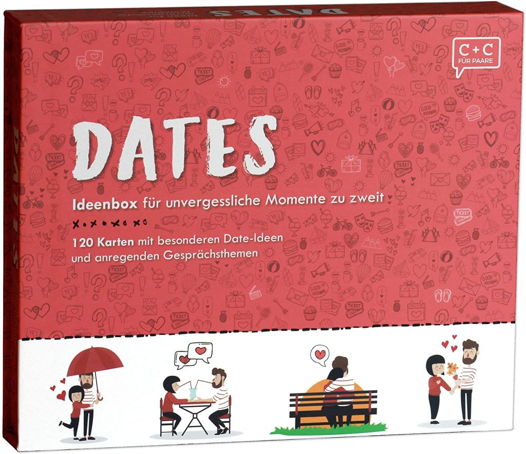 Ideenbox "DATES" für Paare