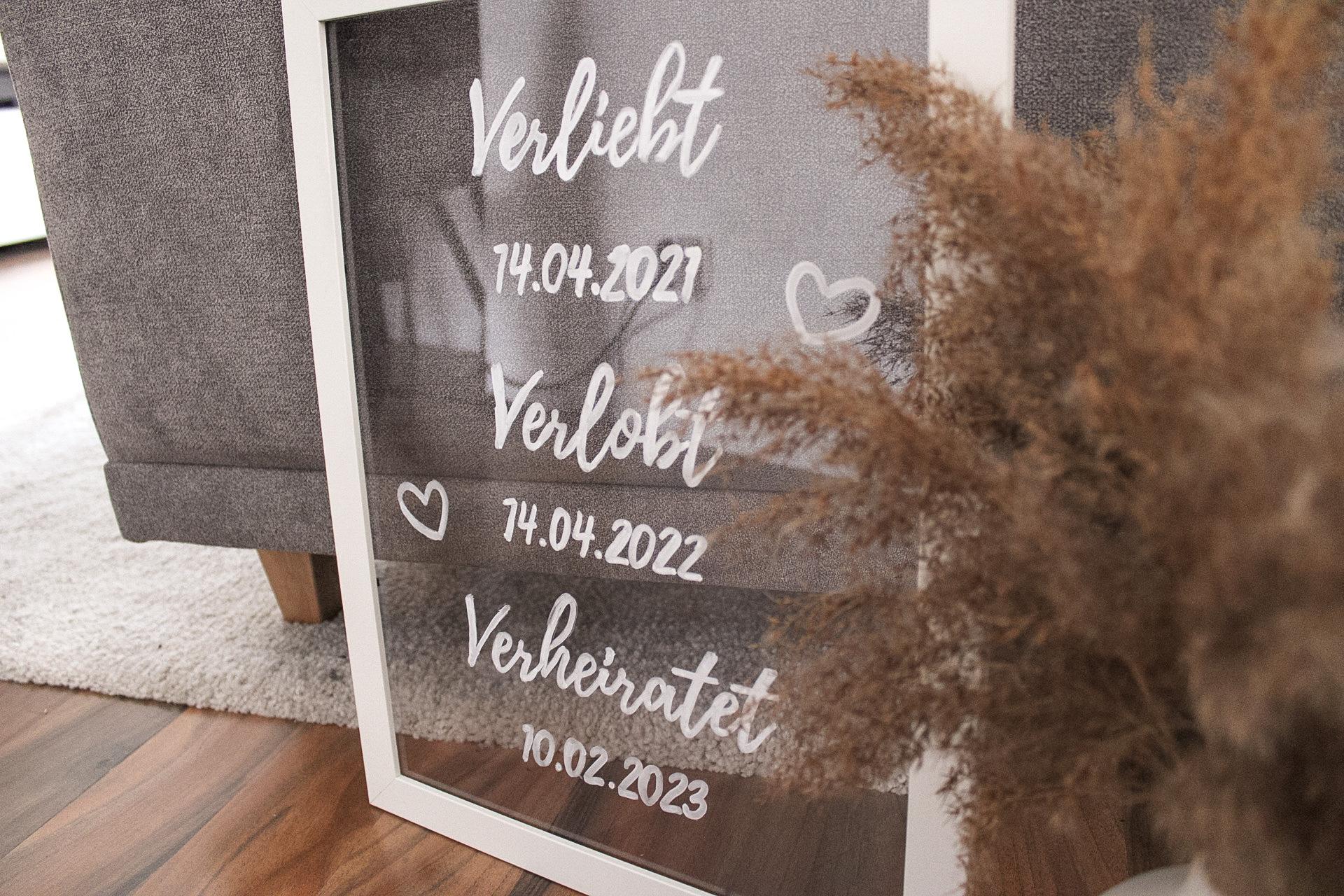 Verliebt Verlobt Verheiratet Diy Hochzeit 5674