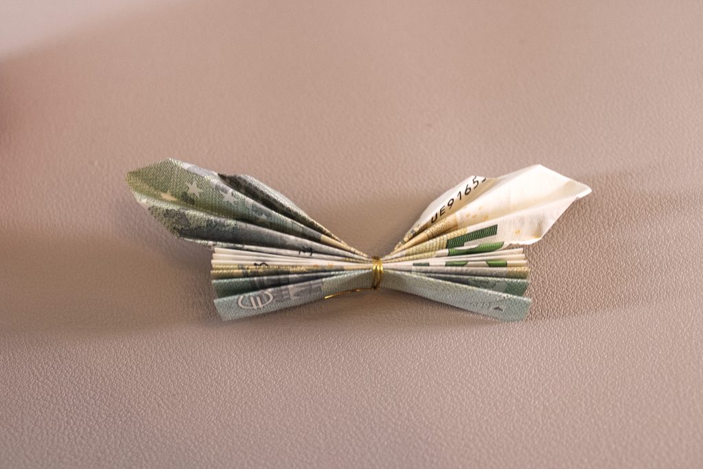 Geldgeschenk Hochzeit Schmetterling 4